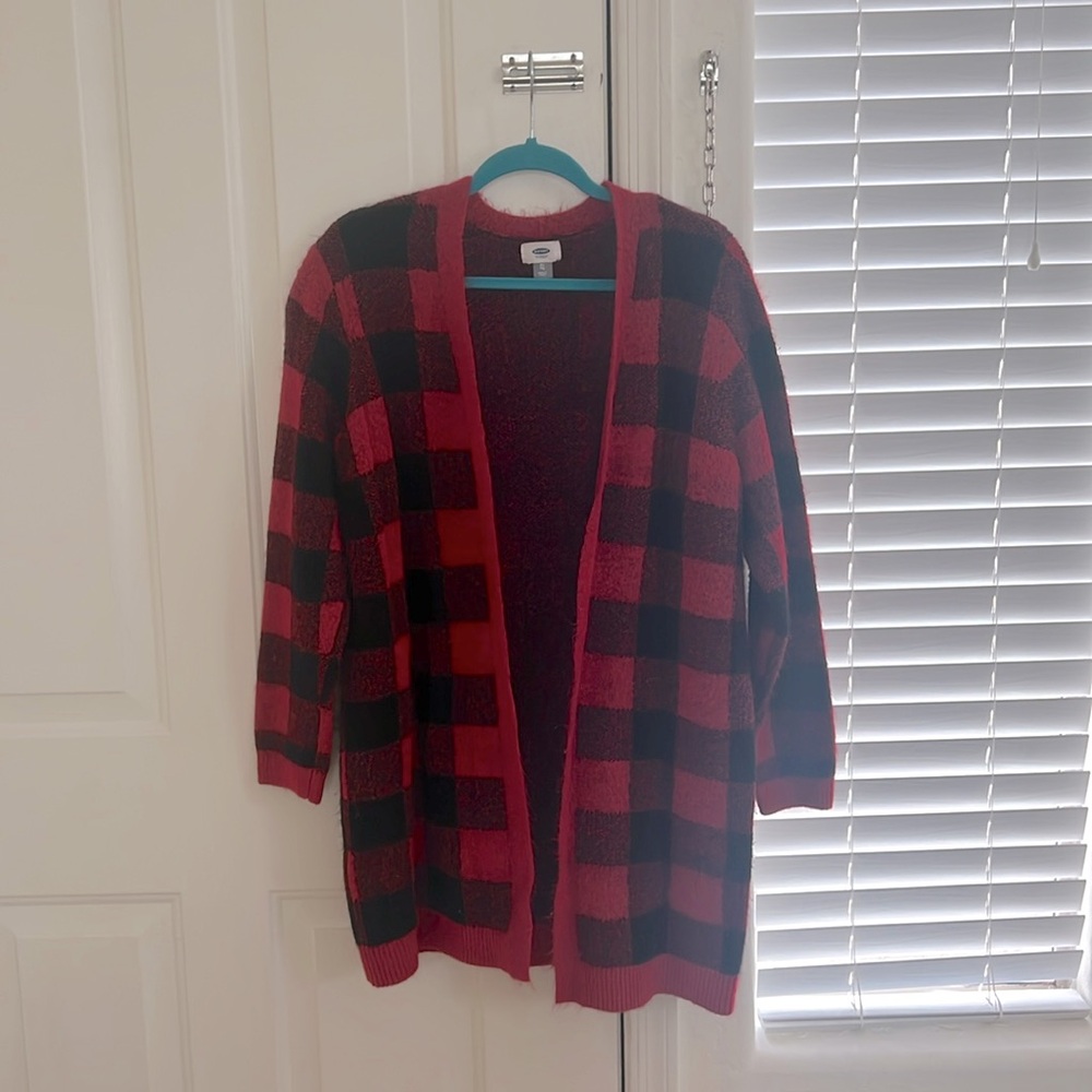 Old Navy Buffalo Plaid Car Coat - XL ***RARE***